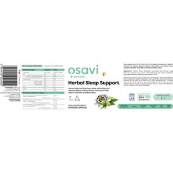 Osavi Herbal Sleep Support 60 Vegan Capsules