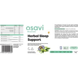 Osavi Herbal Sleep Support 120 Vegan Capsules