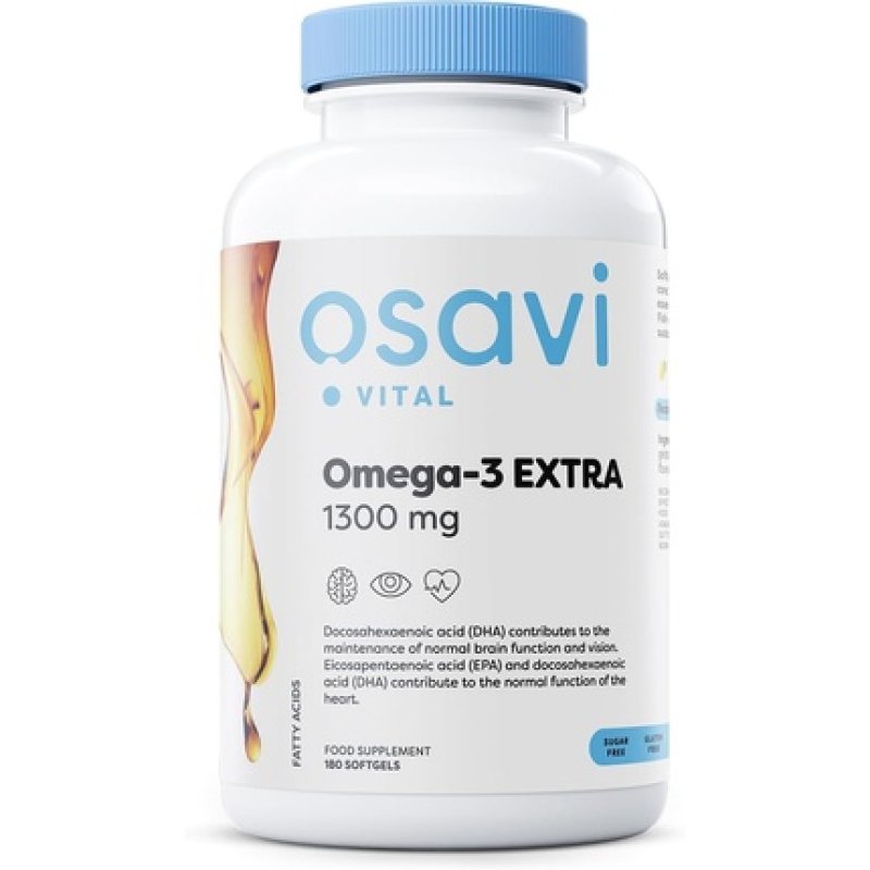 Osavi Omega-3 Extra Molecularly Distilled 1300mg Lemon