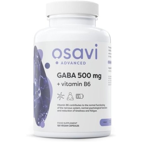 Osavi Gaba 500mg Vitamin B6 120 Vcaps
