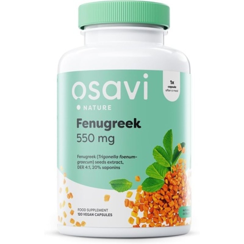 Osavi Fenugreek 550mg - 120 Vcaps