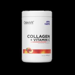 OstroVit Collagen Vitamin C Peach 400g