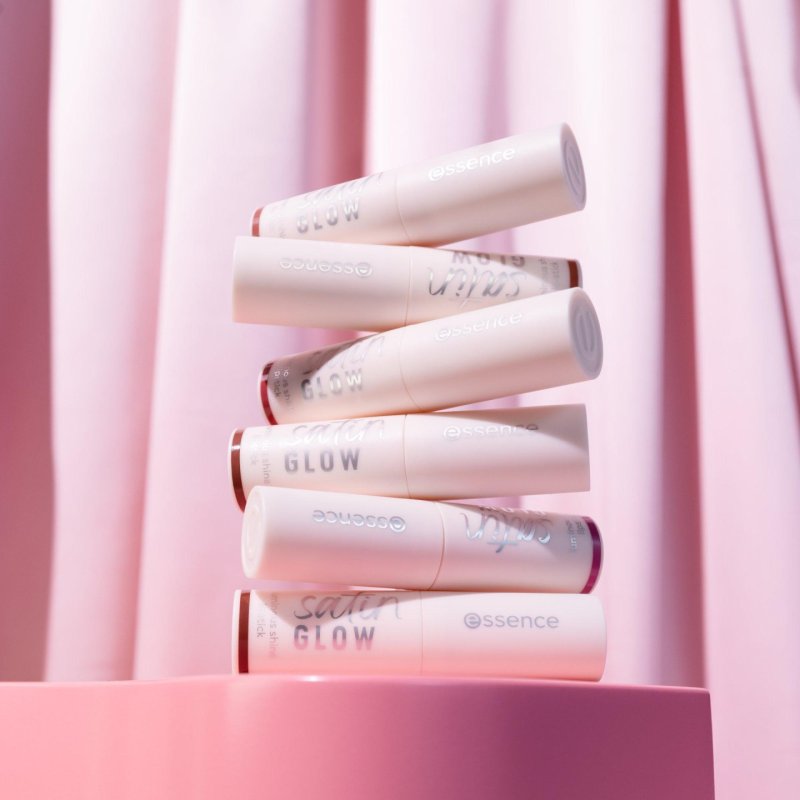 Essence Satin Glow Luminous Shine Lipstick No. 04 Violet Radiant