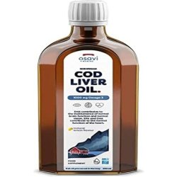 Osavi Norwegian Cod Liver Oil 1000mg Omega 3 Lemon 250ml