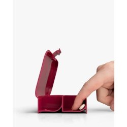 Smartshake Wonder Woman Pill Box Organizer - Portable Size, BPA Free - Pack of 2