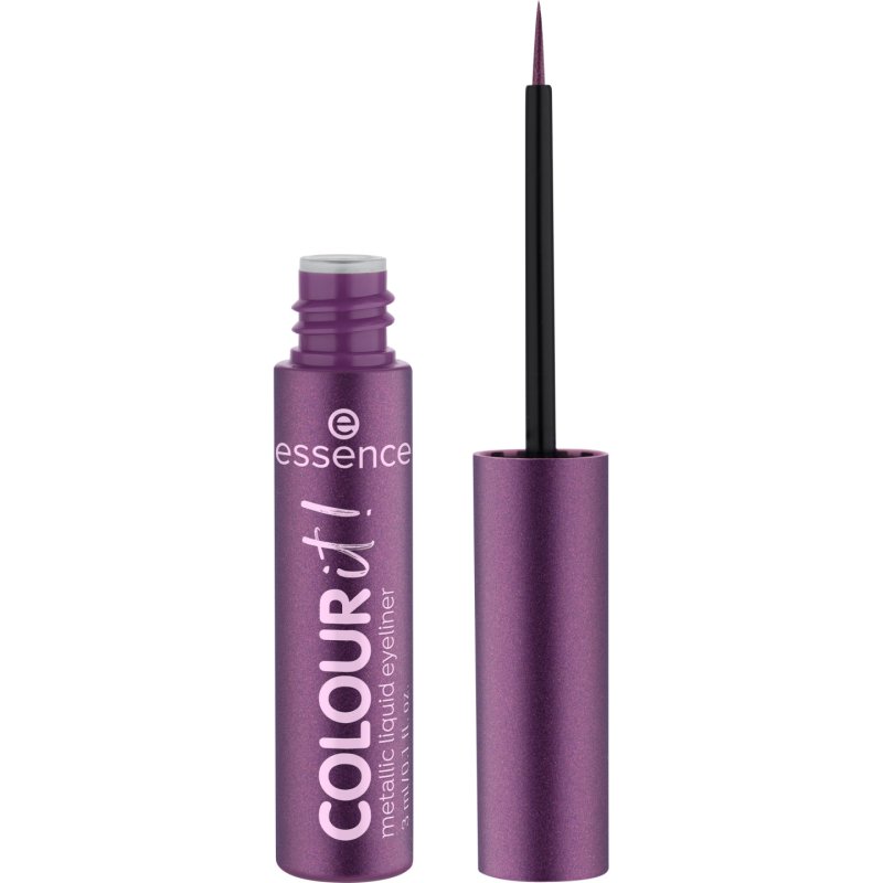 Essence Colour It Metallic Liquid Liner Eyeliner No. 02 Violet