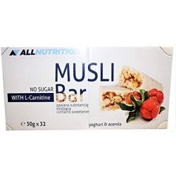 Muesli Bar with L-Carnitine, Yoghurt and Acerola
