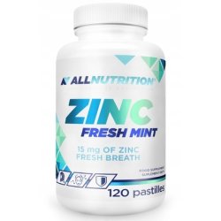 Allnutrition Zinc Fresh Mint 120 Pastilles - Zinc Supplement