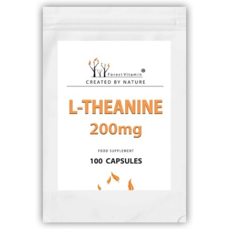 L-Theanine Forest Vitamin 200mg 100 Capsules