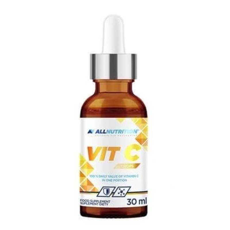 Allnutrition Vitamin C Drops 30 Milliliters - Essential Vitamin Supplement