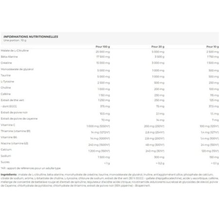 Nutrend N1 Pro Pre-Workout Forest Berries 300g