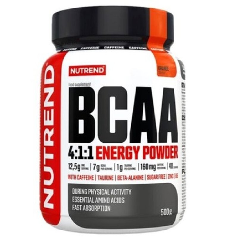 Bcaa 4:1:1 Energy Powder Orange 500g