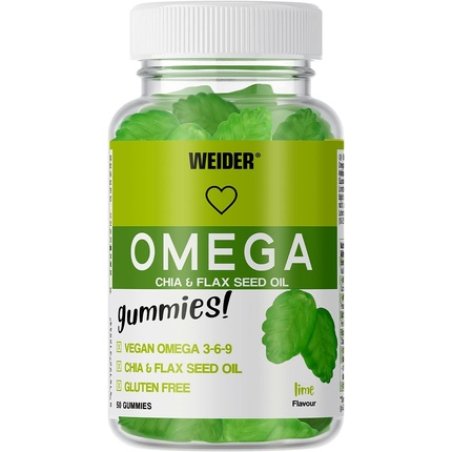 Weider Omega Gummies Omega 3-6-9 Essential for Heart and Skin