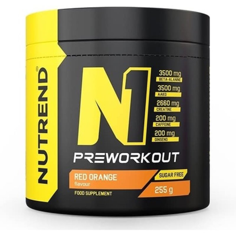 Nutrend N1 Pre-Workout Red Orange 255g