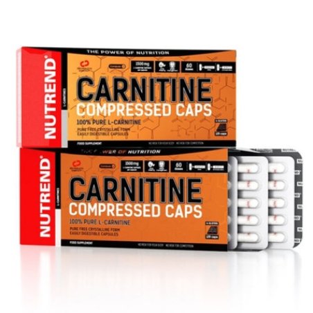 Nutrend L-Carnitine Compressed Caps 120 Capsules