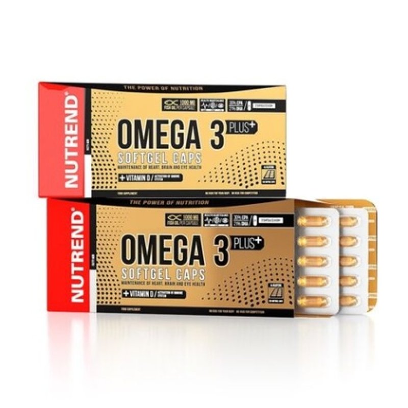 Nutrend Omega 3 Plus Fish Oil 120 Capsules