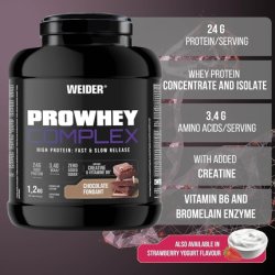 Weider Prowhey Complex 1.2kg Chocolate Fondant Flavor