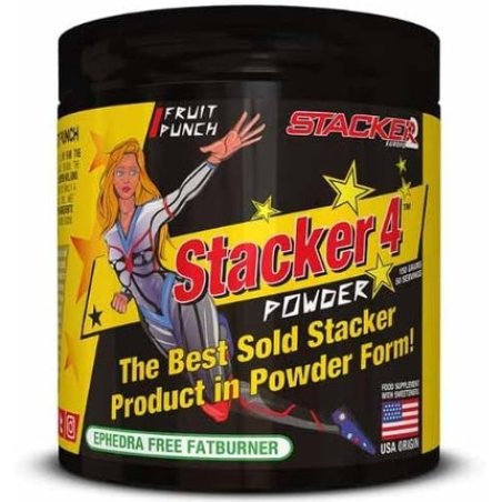 Stacker2 Europe Stacker 4 Powder Lemon Lime 150g