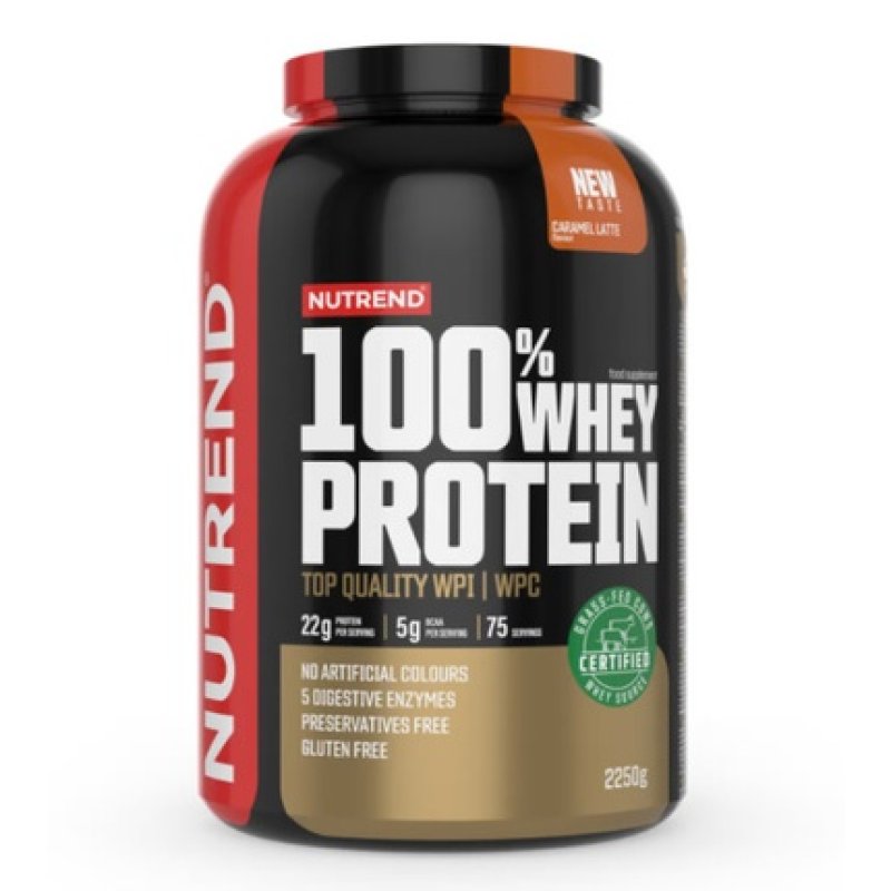 Nutrend 100% Whey Protein 2250g Chocolate Hazelnut