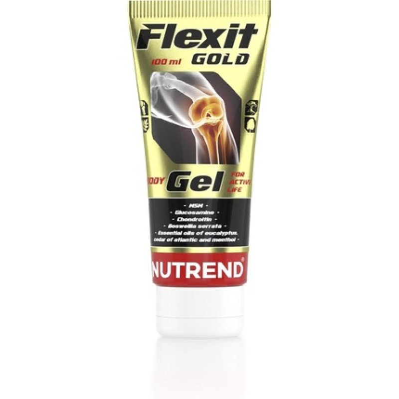 Nutrend Flexit Gold Gel with MSM, Vitamins B6, C, D, and Chondroitin Sodium