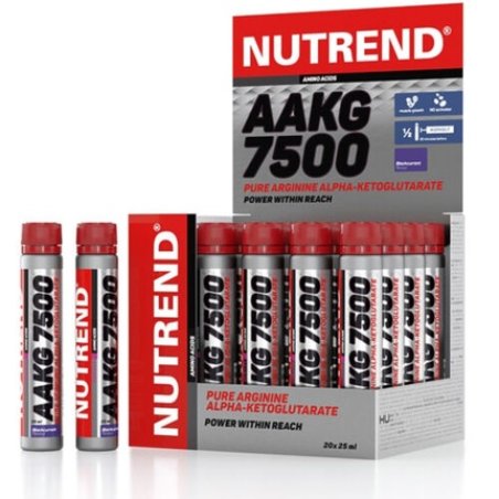 Nutrend AAKG 7500 Blackcurrant Arginine Pump 20 x 25ml Ampoules
