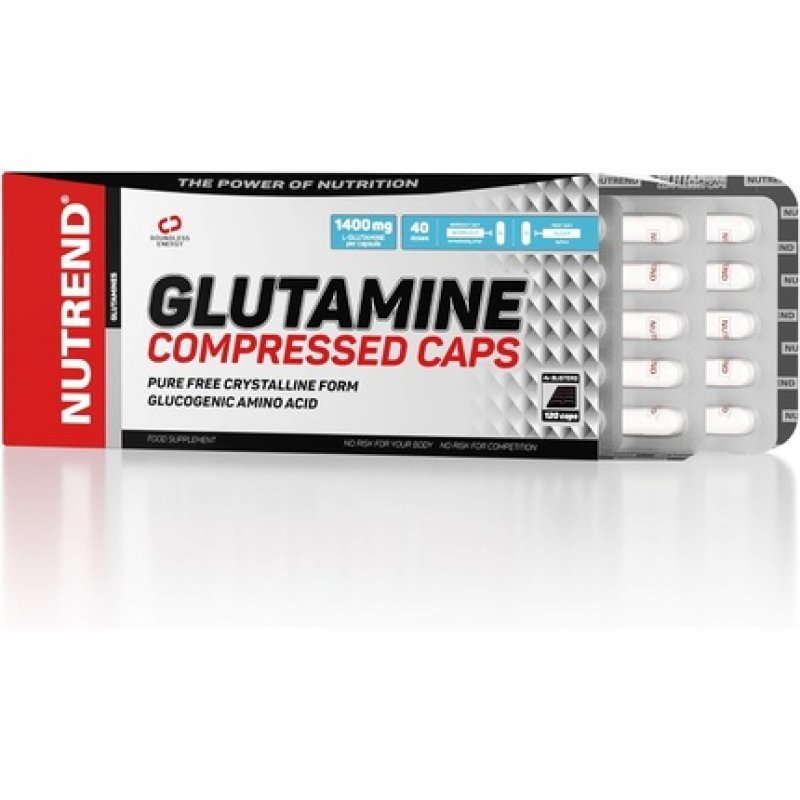 Nutrend Glutamine Compressed Caps 120 Count
