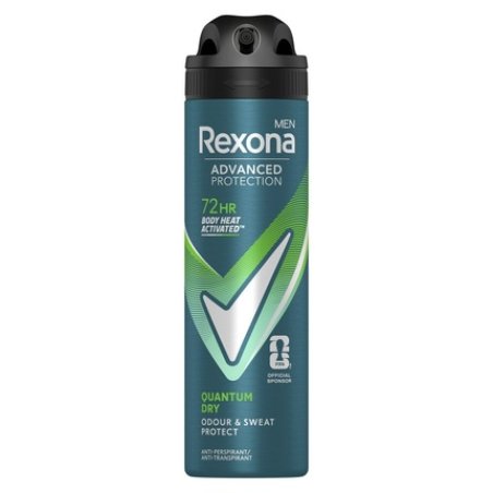 Rexona Men Deodorant Spray Dry Quantum Effective Protection