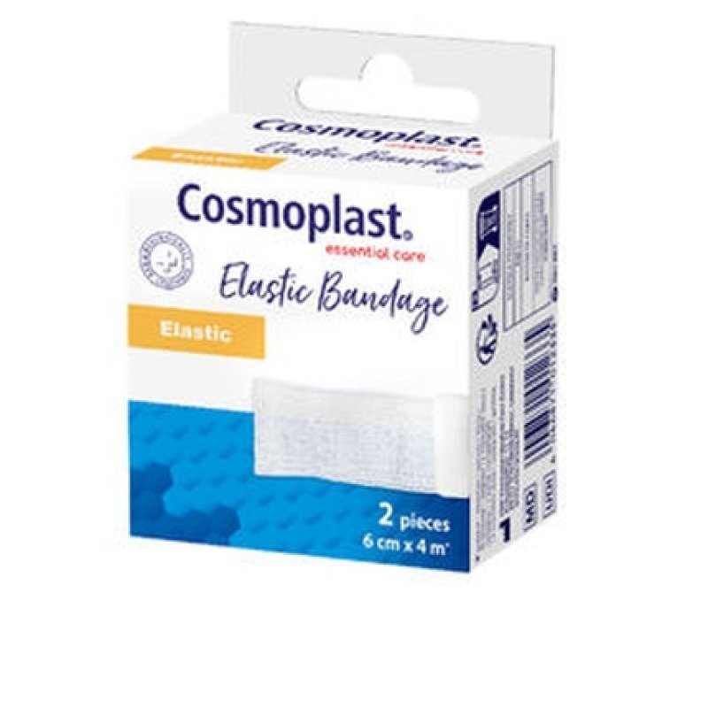 Cosmoplast Elastic Bandage 6x4 Cm 2 Units
