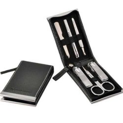 Manicure Set Black - 6 Tools