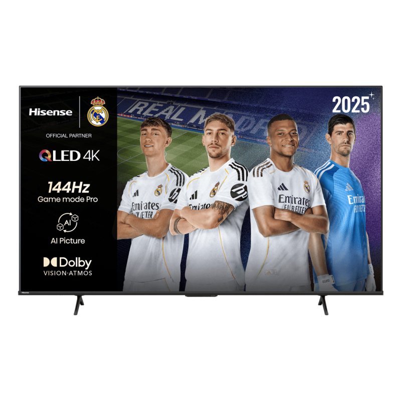 Hisense 65E7Q PRO 165.1 cm (65") 4K Ultra HD Smart TV Wi-Fi Black 385 cd/m²