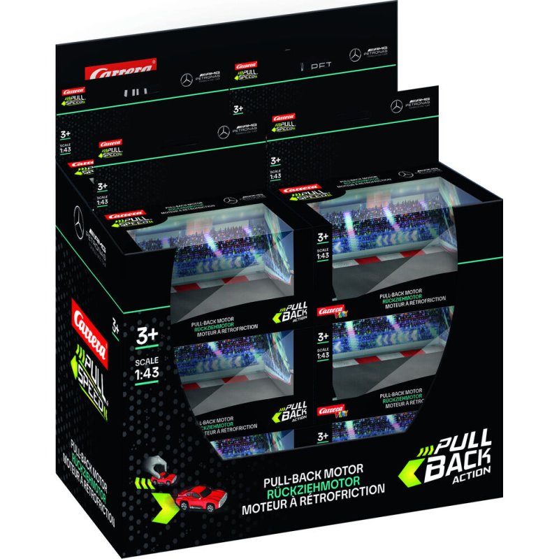 F1 Mercedes AMG W16 E Performance G. Russel pull back car