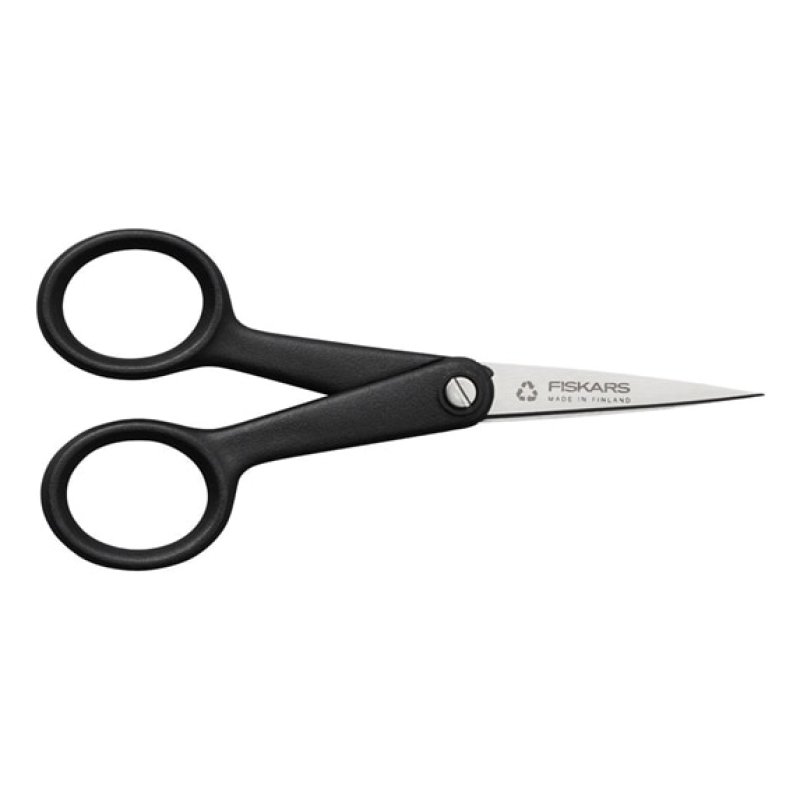 Fiskars 1074541 stationery/craft scissors Universal Straight cut Black, Stainless steel