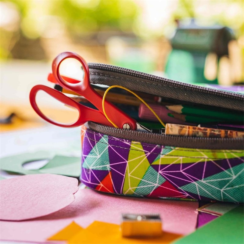 Fiskars Classic Découpe droite Rouge, Argent