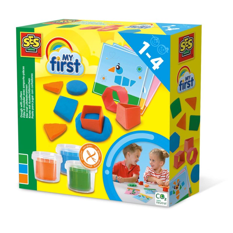 SES Creative My First - Pâte à modeler avec emporte-pièces