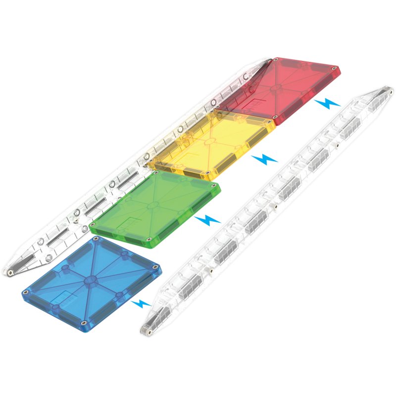 MAGNA-TILES - Small Rail Racer 33 pcs (90362)