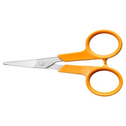 Fiskars - Classic Embroidery Scissors 10 cm, Crooked
