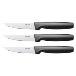 Fiskars 1057564 Couteau de cuisine Acier inoxydable 3 pièce(s) Couteau à steak