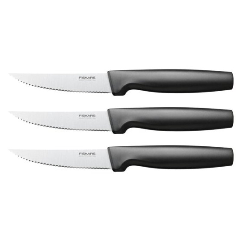 Fiskars - FunctionalForm Steak Knives Set, 3 Pieces