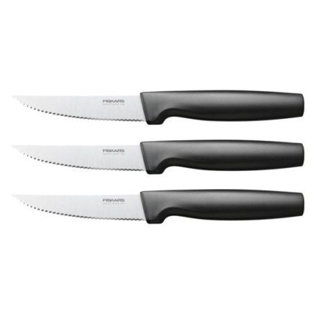 Fiskars 1057564 Couteau de cuisine Acier inoxydable 3 pièce(s) Couteau à steak