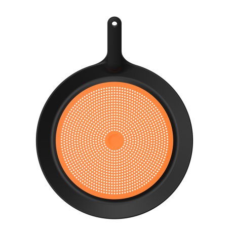 Fiskars - FunctionalForm Splash Lid - Prevents Splatter While Letting Steam Escape