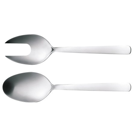 Fiskars - FunctionalForm Salat Cutlery 2 Pieces - Matt Steel
