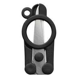 Fiskars 1075352 ciseaux à bouts ronds Universel Découpe droite Noir, Acier inoxydable