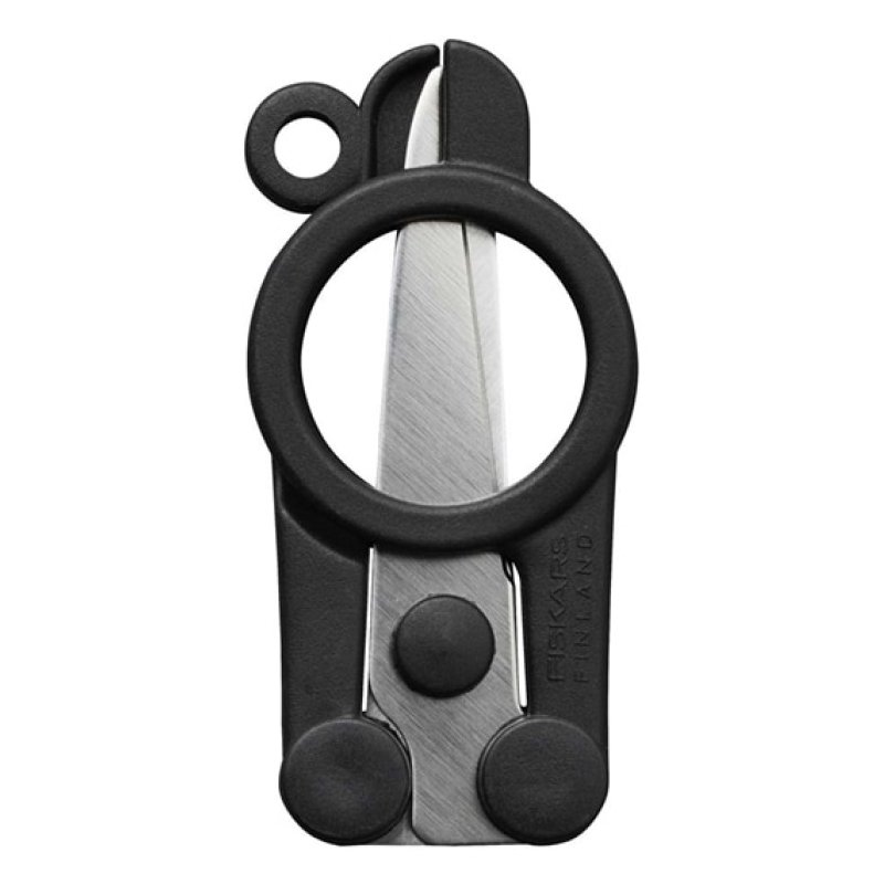 Fiskars 1075352 stationery/craft scissors Universal Straight cut Black, Stainless steel