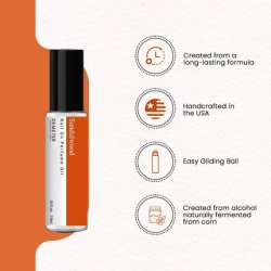 Demeter Sandalwood Roll-On Perfume Oil 0.33 Oz Longlasting