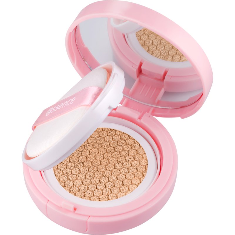 Essence BRIGHTEN UP! cushion foundation 13 12 g Compact case Powder Almond