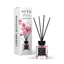 Alya Room Freshener Cherry Blossom Reed Diffuser - 100ml