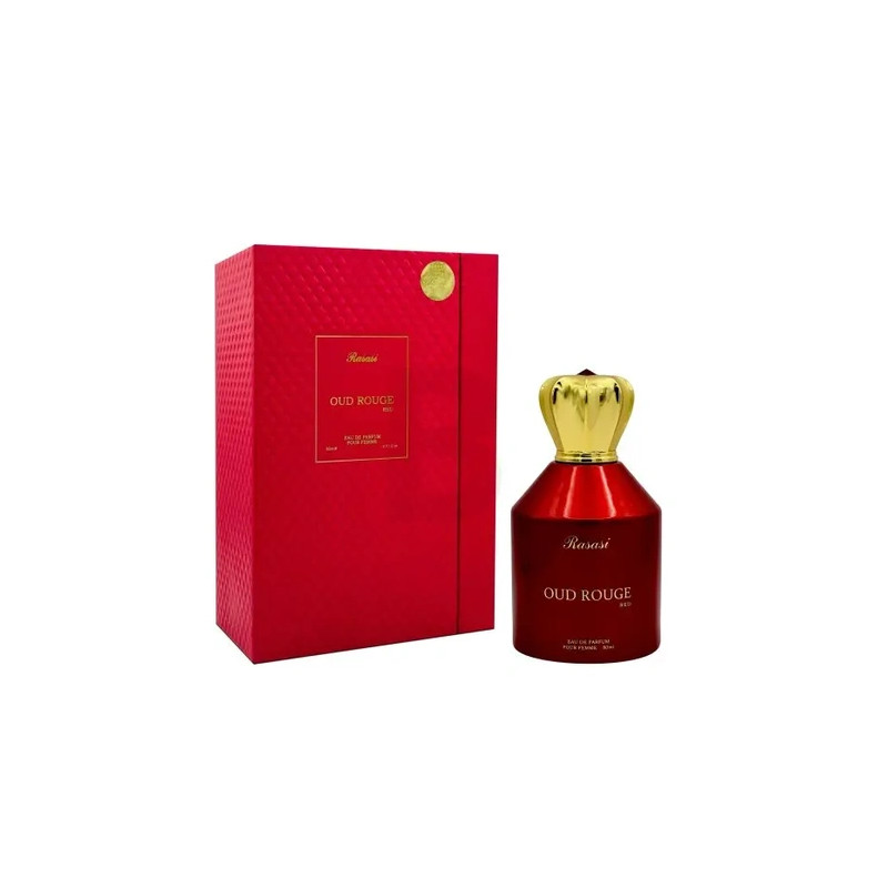 Rasasi Oud Rouge Red Eau De Parfum For Women 80 Ml