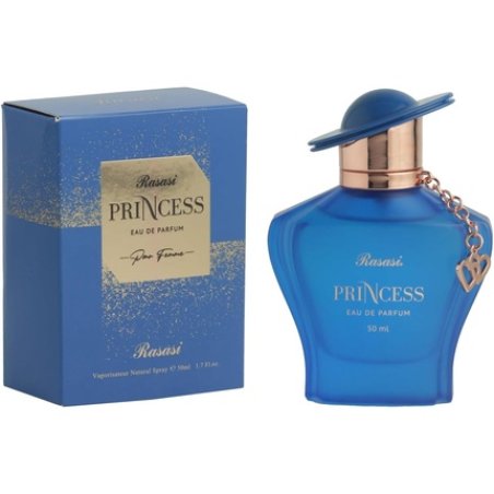 Rasasi Princess Bleu Eau De Parfum For Women 50 Ml