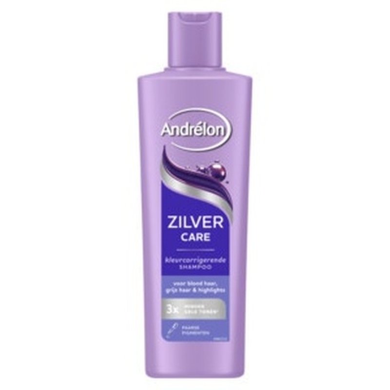 Andrelon Shampoo Silver Care A Specialized Shampoo For Silver And Grey Hair