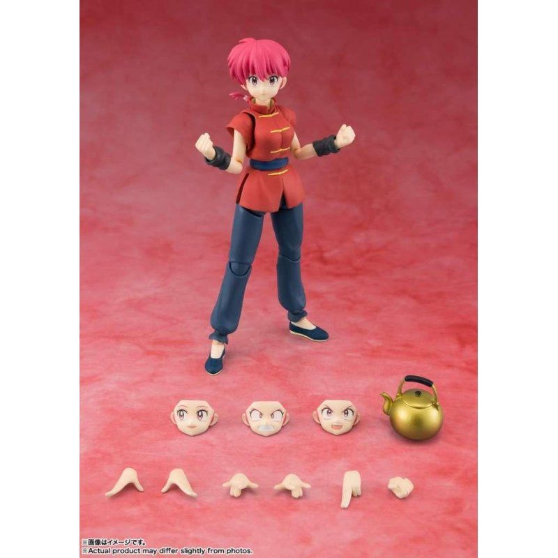 RANMA 1/2 - Ranma (Fille) - Figurine S.H. Figuarts 12cm